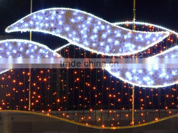 Iron Frame Modeling with LED Light for Street Light