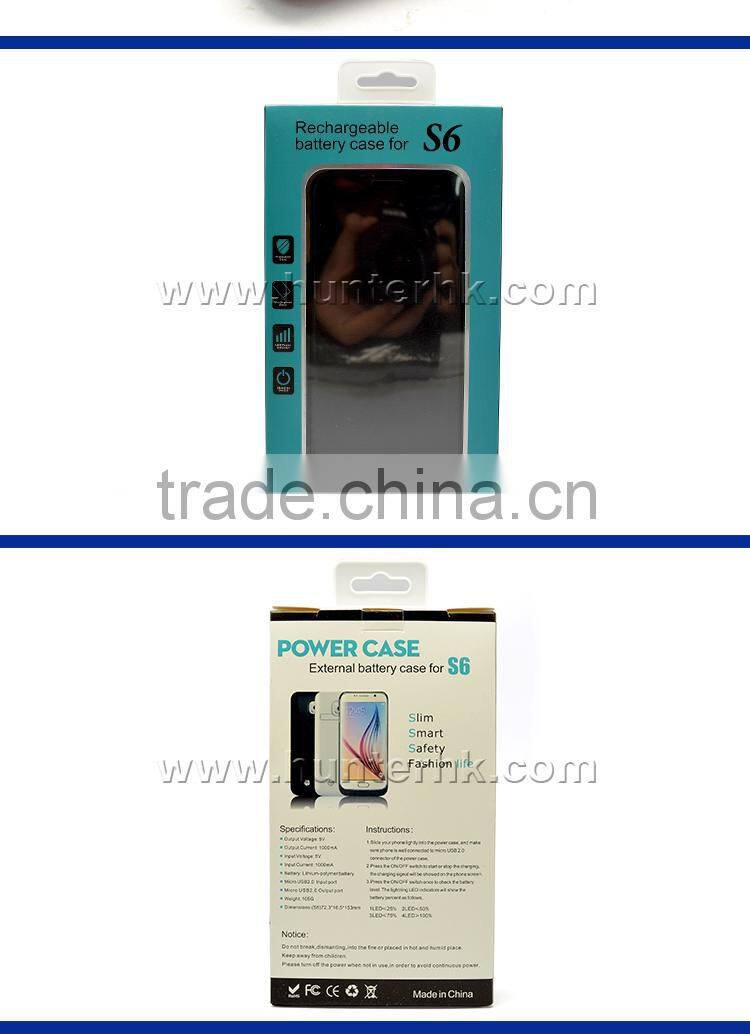 New Arrival MSDS For Samsung S6 Flip Battery Case