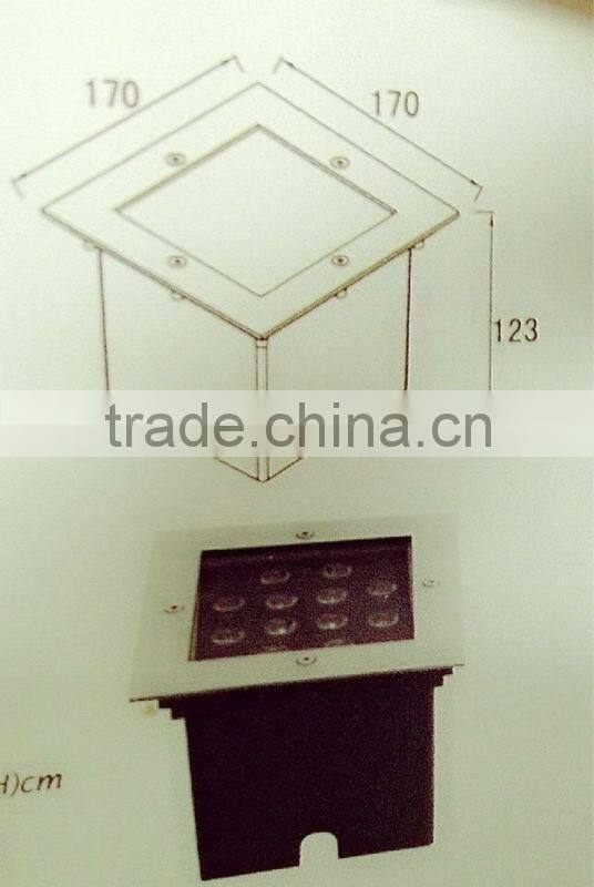 Good quality IP65 outdoor inground light led underground light