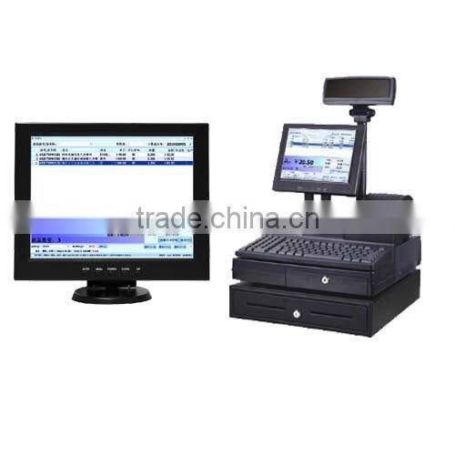 DTK-1208 VGA Input 12 Inch LCD Monitor For POS Terminal Register