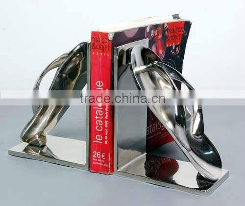 Aluminum Read bookend, Library Bookend, Decorative Bookends
