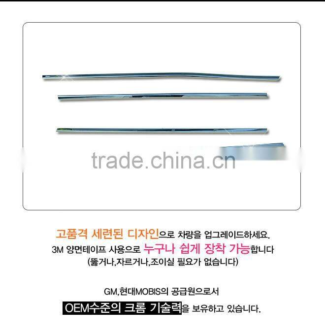 Ssangyoung Korando C Chrome Window Accent Molding