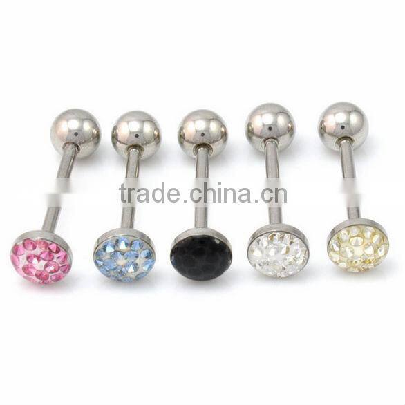 Anodized Tongue Rings Barbells Wholesale Body Jewelry Tounge