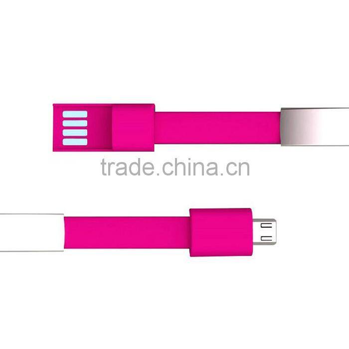 Popular Gift ! Flat Micro USB Charger Cable Bulk For Andoird Iphone