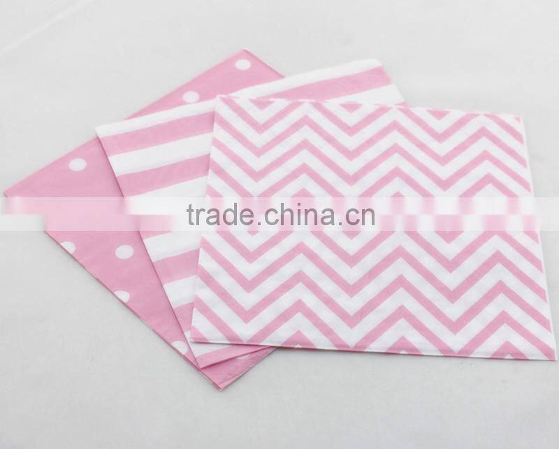 Wedding Decoration Floral Paper Napkins Vintage Deco Napkins for Wedding Event Holiday