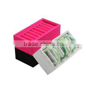 12 Grid Slots Brown color Jewelry Organizer Watches Display Storage Box Case Gift Boxes Bracelet Display Shelf