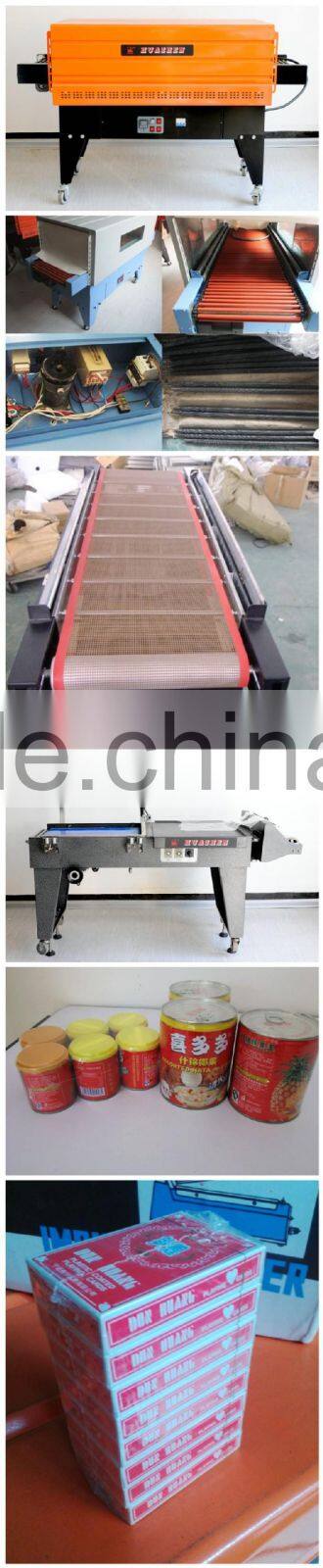 Shrink machine BSE4525 film wrapping packaging Tunnel
