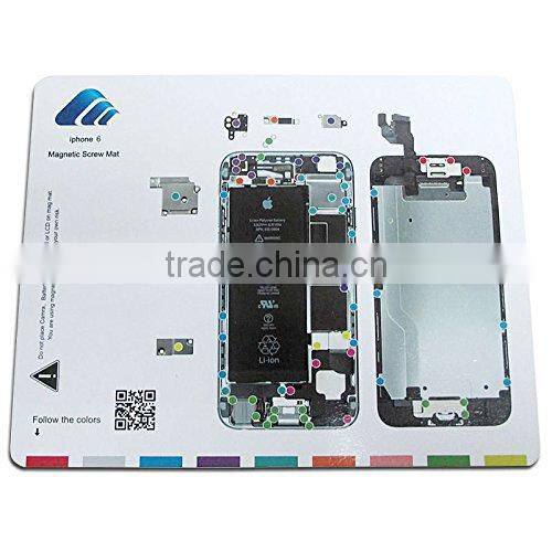 20cmx 20cm Magnetic Screws Mat for iPhone 6