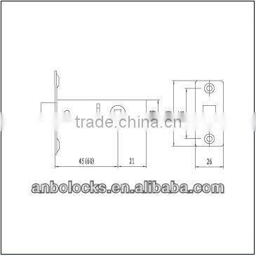 truck body door lock