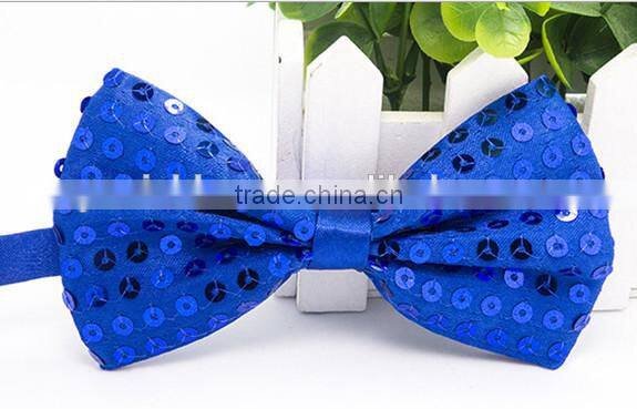 New sequin kids bow tie colorful boy bow tie for Children's accessories BT-5