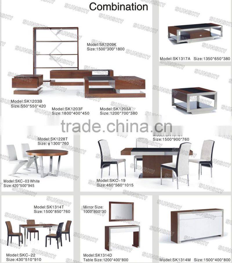 modern living room mdf furniture design tea table SK1328A