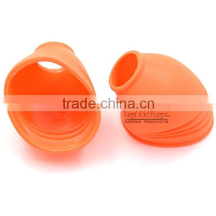 for Dirt bike BJ-FPC-001-OR Customized Foot Peg Cover For Off Road bike PVC material