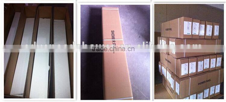 cheap popular stainless steel shower panel