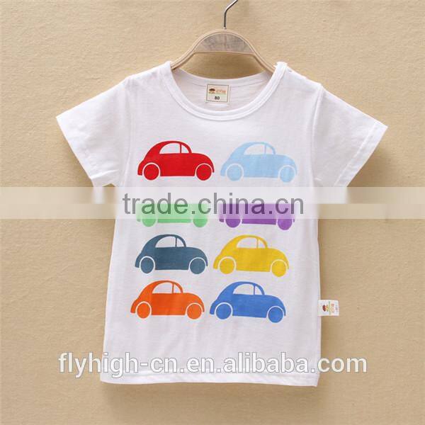 round neck kids t shirt custom cotton t shirt children