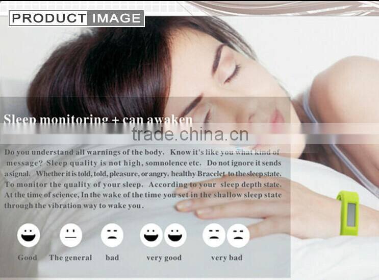 2014 New Electronic Intelligent Health Bluetooth Bracelet ,Sleep Monitoring, Pedometer,Sports Bluetooth Bracelet