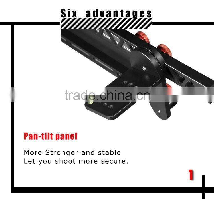 Foldable mini photography Camera Jib Crane Rocker Arm for film shooting