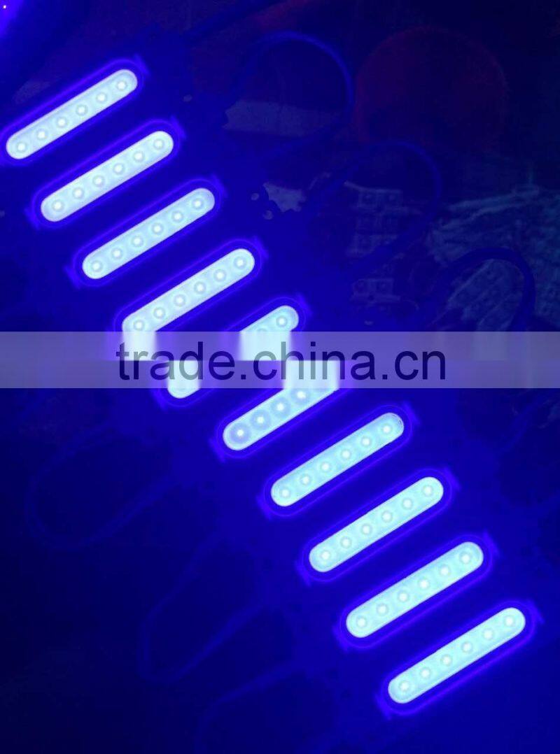 Good price Emitting blue color led module 12v with patent product 2W pcb cob led module for Advertising lighting Backlight