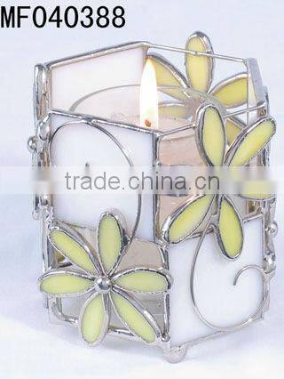 MX040019 china wholesale tiffany style stained glass voltive