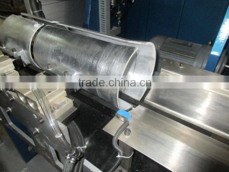 Automatic single channel maxi roll toilet paper log saw cutter machinery