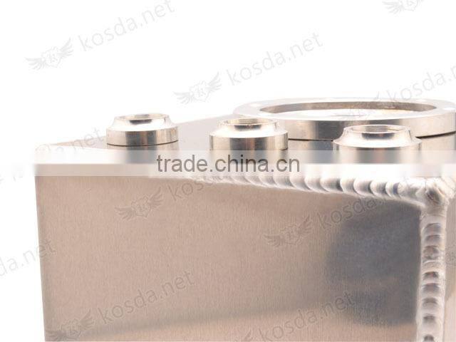 Square 2L Aluminum Fuel Surge Tank