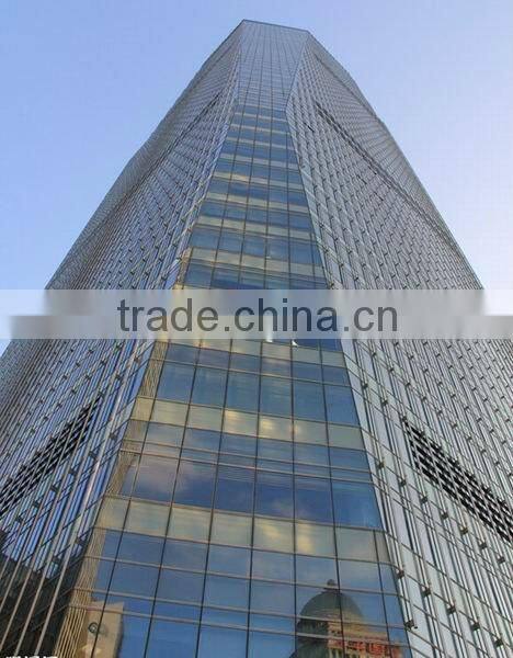 aluminum unitized glass curtain wall