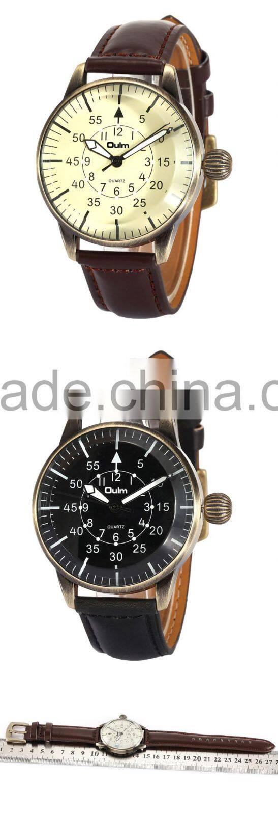 2015 watches men luxury, vintage bulge case watch, factory price travel watches
