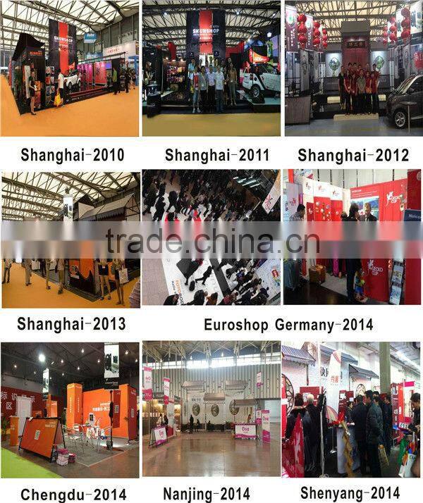 Advertising double side one unit A-up Display banner
