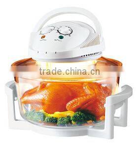 12L digital control multi-purpose halogen oven white color