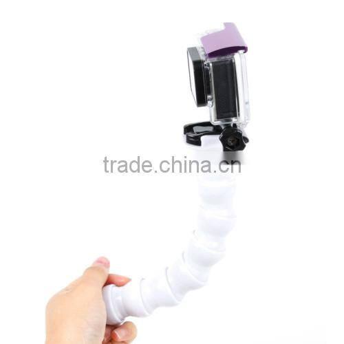 7 Joint Adjustable Neck for Jaws Flex Clamp Mount for GoPro Hero 4/3+/3
