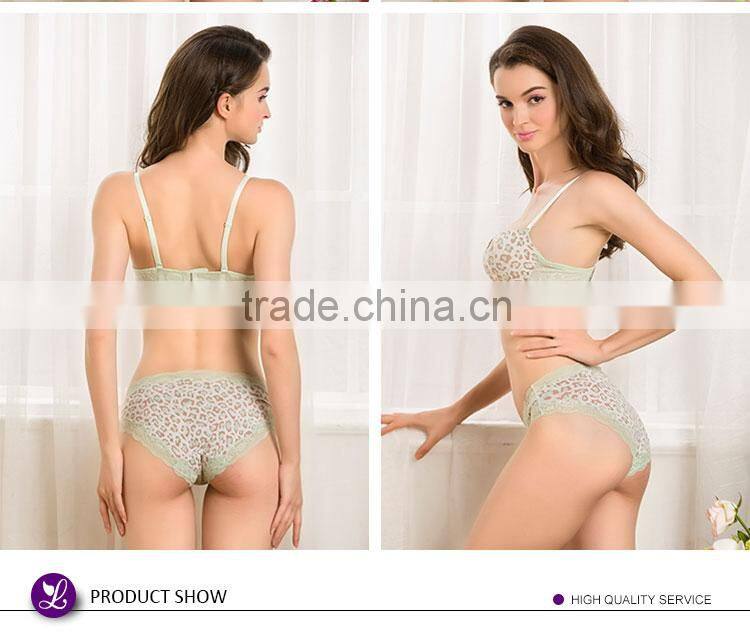 Made in China Pretty Pattern Leopard New Bra Panti Photo