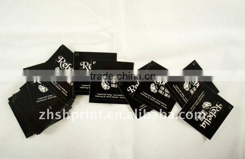 High quality hangtag