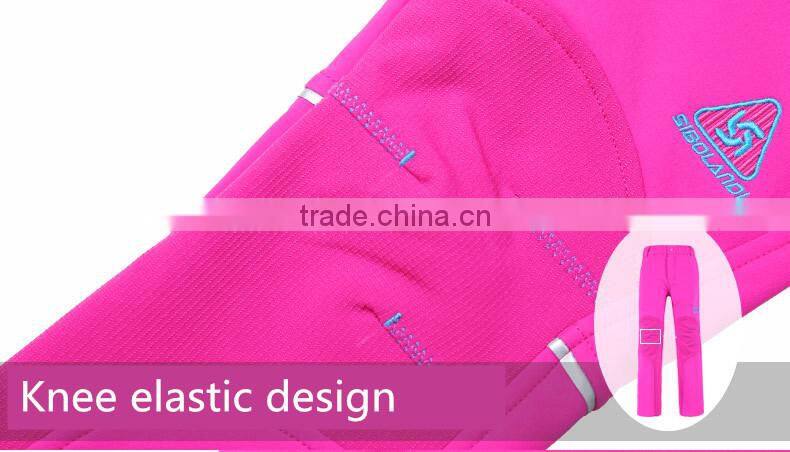 Top fashion children ski pants waterproof breathable anti-static anti- pilling