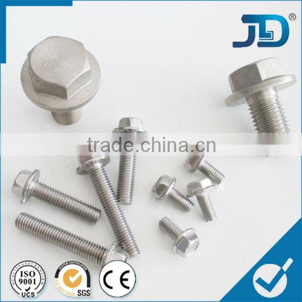 din6921 Ss Hex Flange Bolts