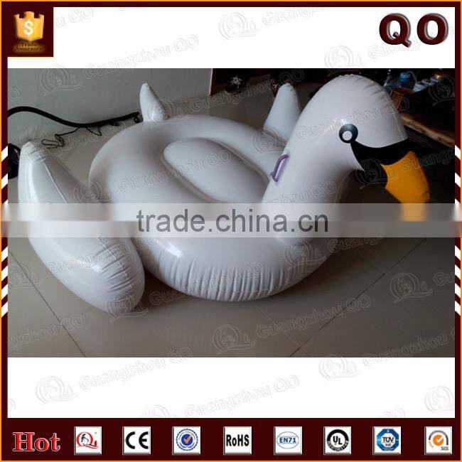 Excellent quality safety airtight inflatable swan float