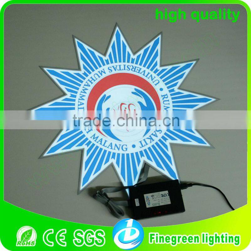 animated electroluminescent paint