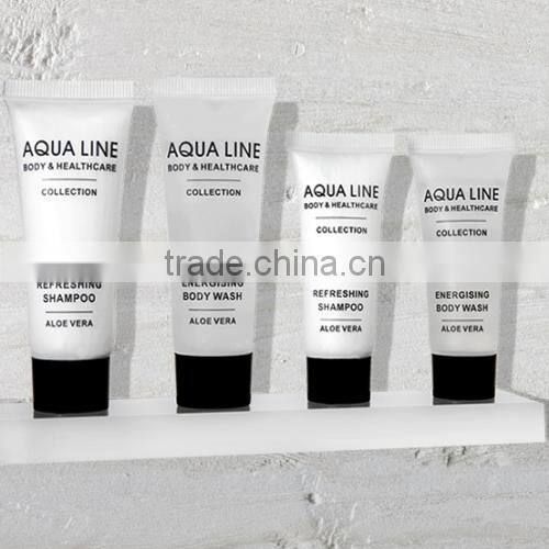 Hotel amenity type hotel soap and shampoo