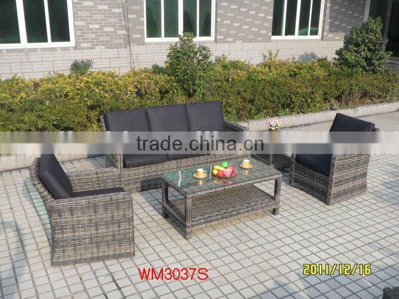 outdoor rattan sofa set