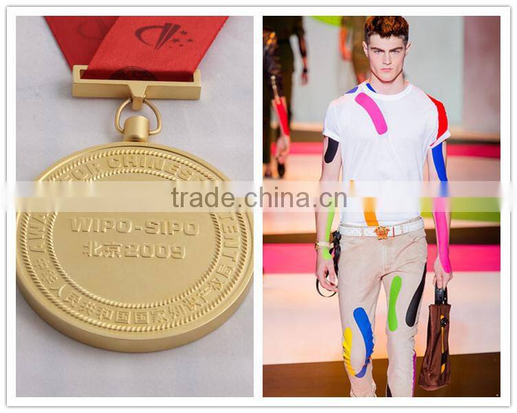 2015 Jiaxing Promotional Kinesiology Precut Tape Kinetic Colored Sports Rayon Strapping Tape