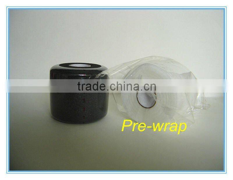Underwrap printed Foam Wrap Pre Wrap 70mmx30yds OEM for European sports tape(L)
