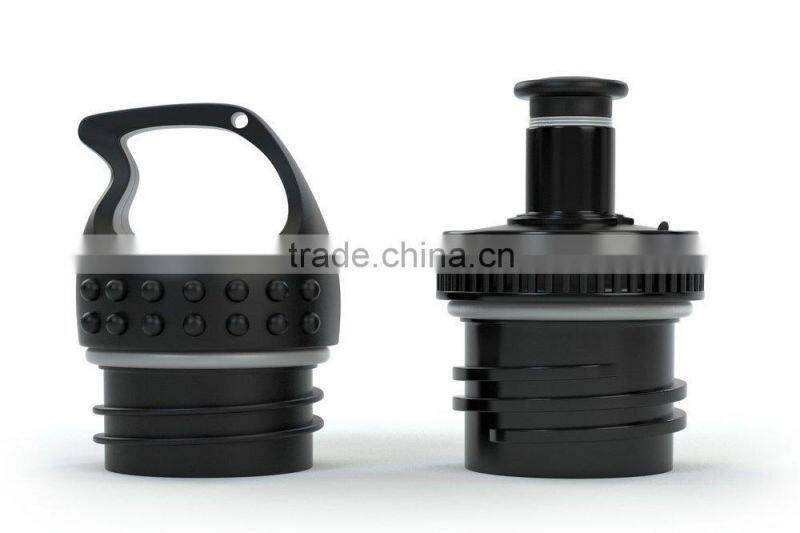 Slim shape Unique Wide Mouth Stainless Steel Sports Water Bottle