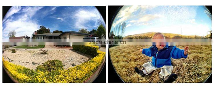 fisheye lens with cover for mobile phone , phone accessories