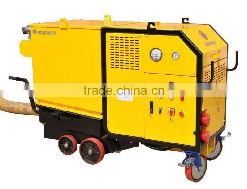 china pavement shot blasting machine low price with CE certification for sale
