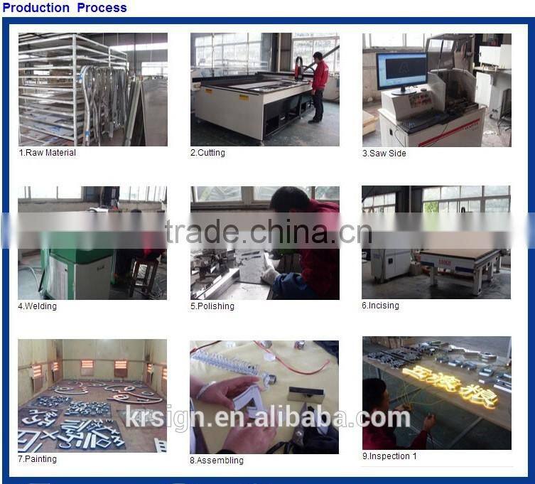 3d Sign Letters ,fluorescent sign letters