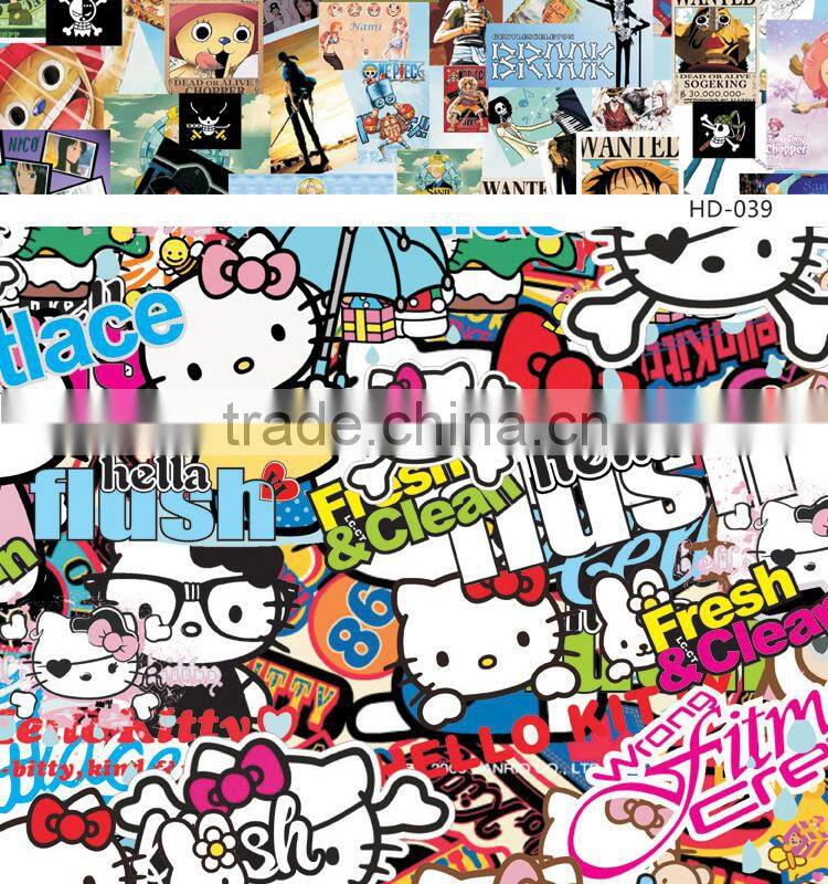 HD-038 CARLIKE Air Free Stylish Cartoon Bomb Sticker For Car Decoration