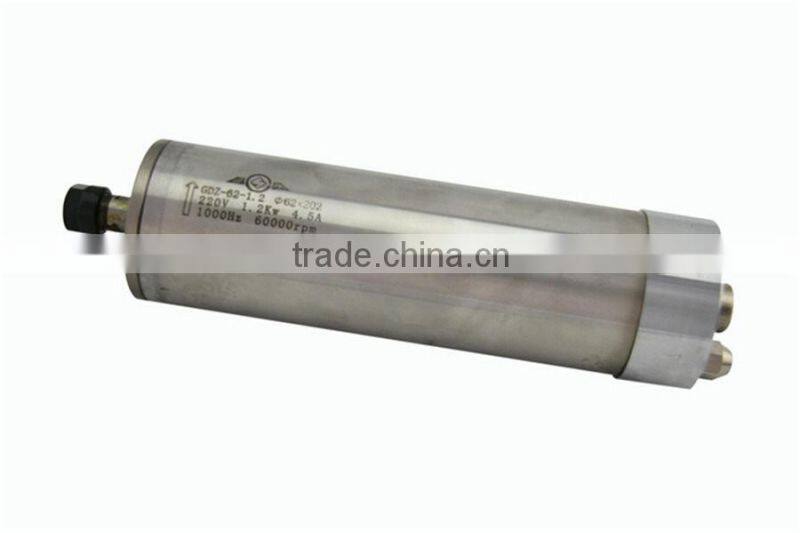 GDZ62-1.2 Toauto 60000rpm 1.2kw high speed spindle motor