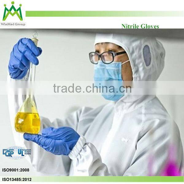 disposable nitrile exam gloves
