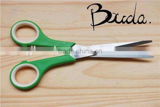 8" Popular cheap price office scissors with plastic handle BD-S1661