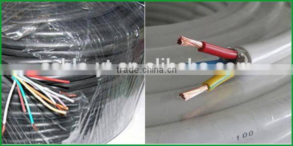 PVC Insulated Flexible Electrical Cable Wire RVV RVVP