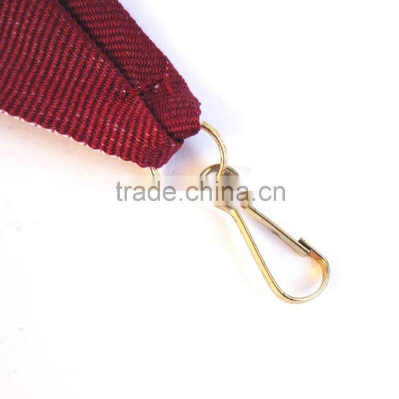 22mm meadal lanyard/cheap wholesale ribbon/sport medal lanyards