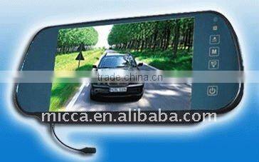 7'' TFT Rearview Monitor Parking Sensor System with Camera/Bluetooth, Monitores Multimedia de Retrocesos con Camara(PS357)